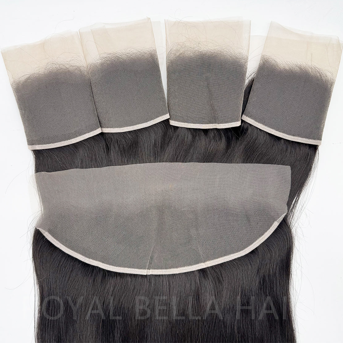 13x4 Transparent lace Natural Color Frontal Straight