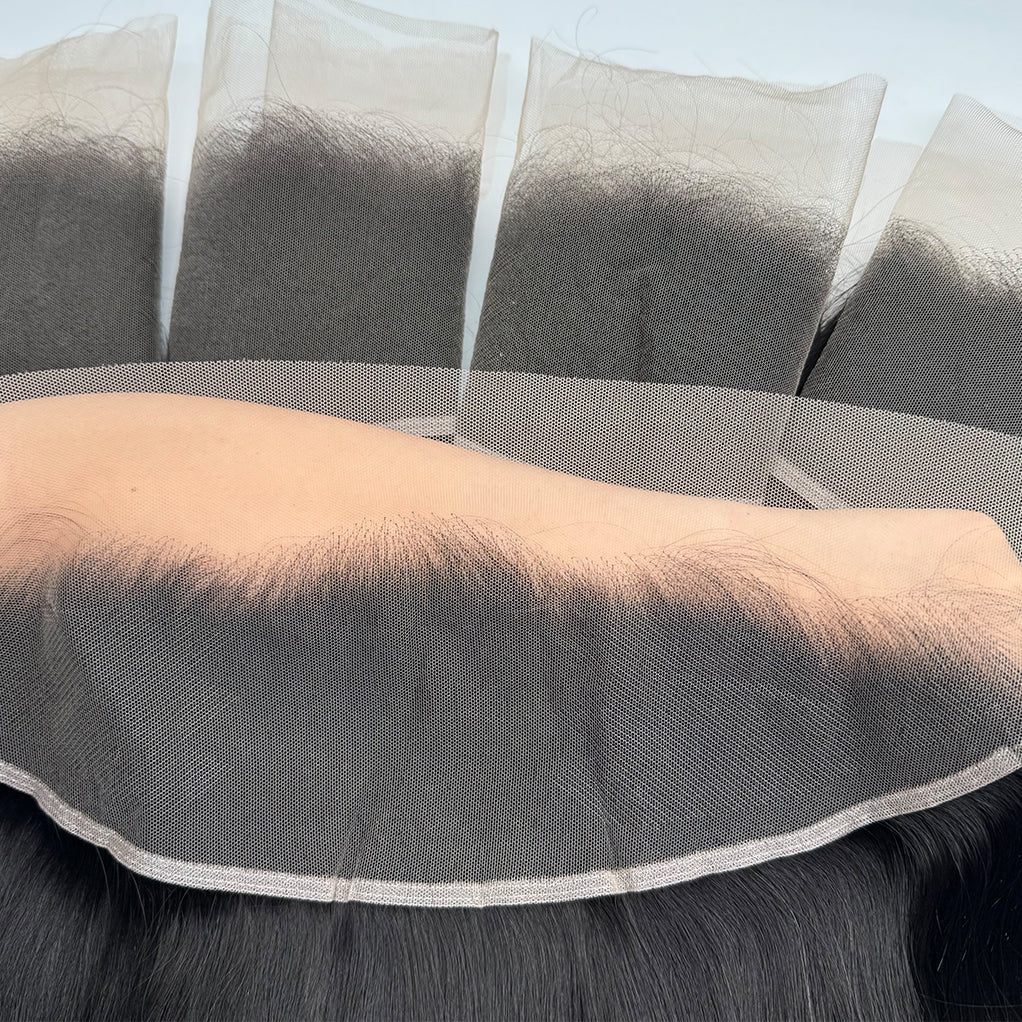 13x4 Transparent lace Natural Color Frontal Straight