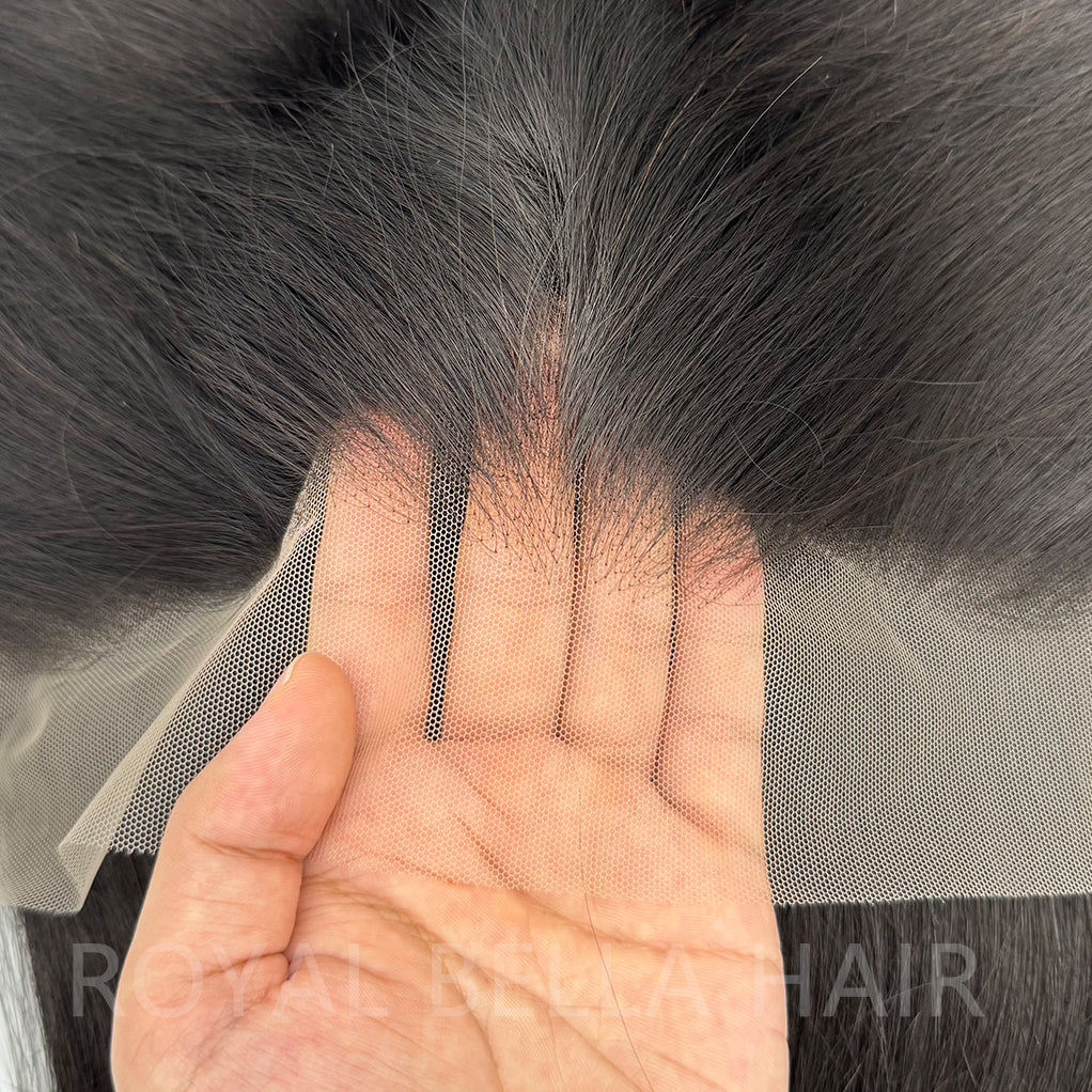 13x4 Transparent lace Natural Color Frontal Straight