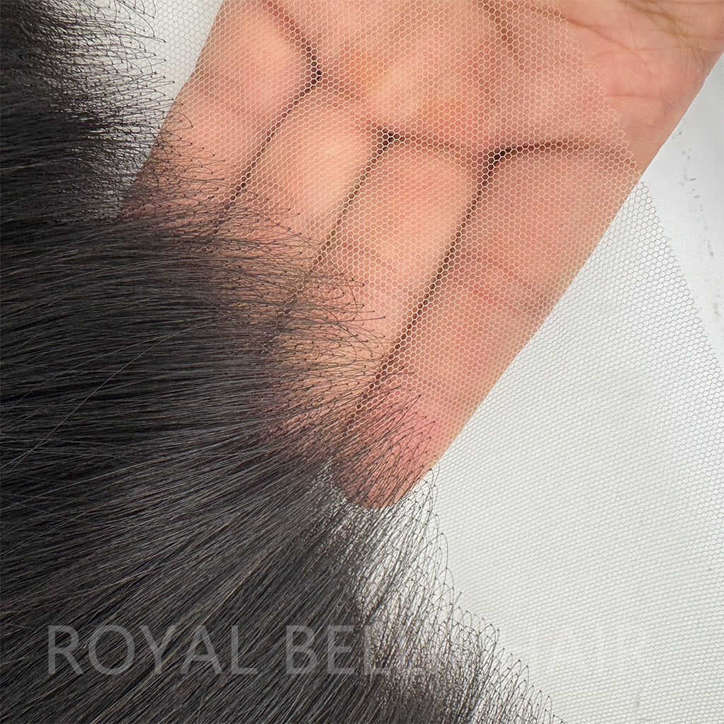 13x4 Transparent lace Natural Color Frontal Straight