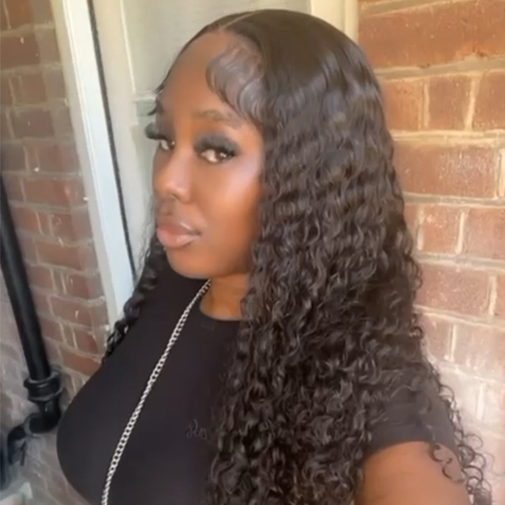 Burmese Curly Natural Color Bundles Double Weft