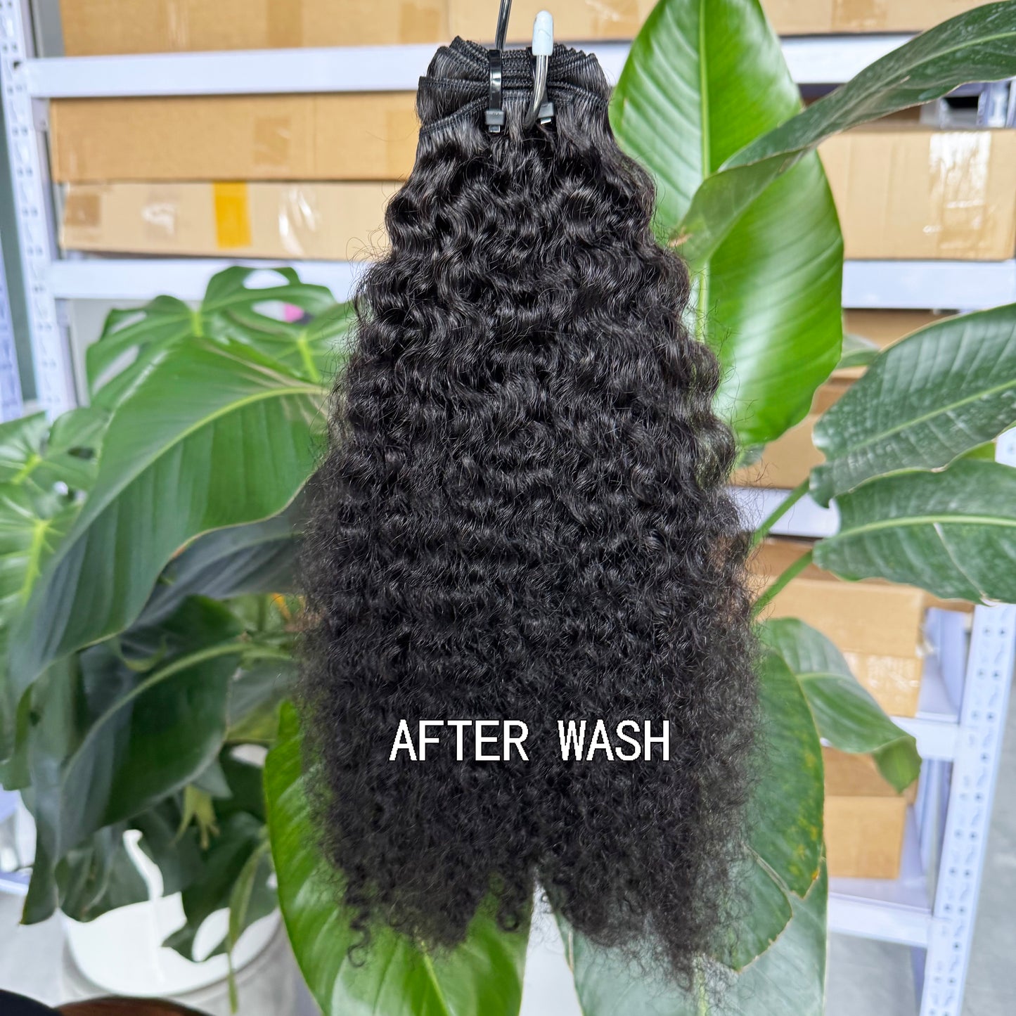 Tight Burmese Curly Natural Color Bundles Double Weft