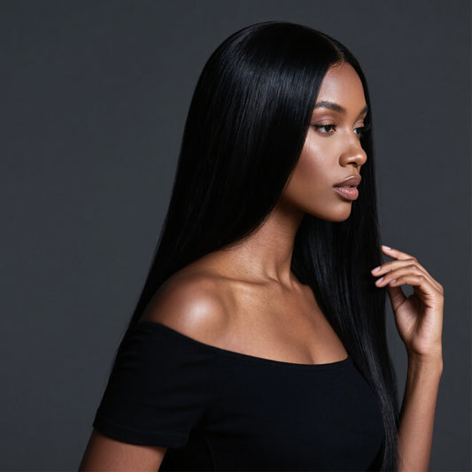 13x4 Transparent lace Straight natural color Wig