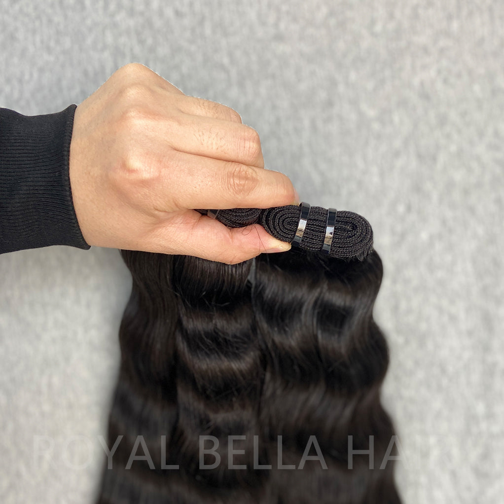 Cambodian wave Natural Color Bundles Double Weft