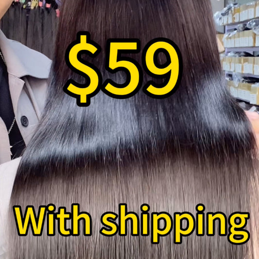 20 inch FLASH SALE 13x4 Transparent lace Straight natural color wig Royal Bella Hair